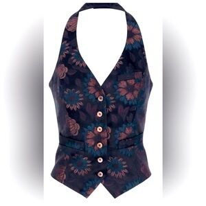 Anne Fontaine Paris -Syna Waistcoat Vest Size 14